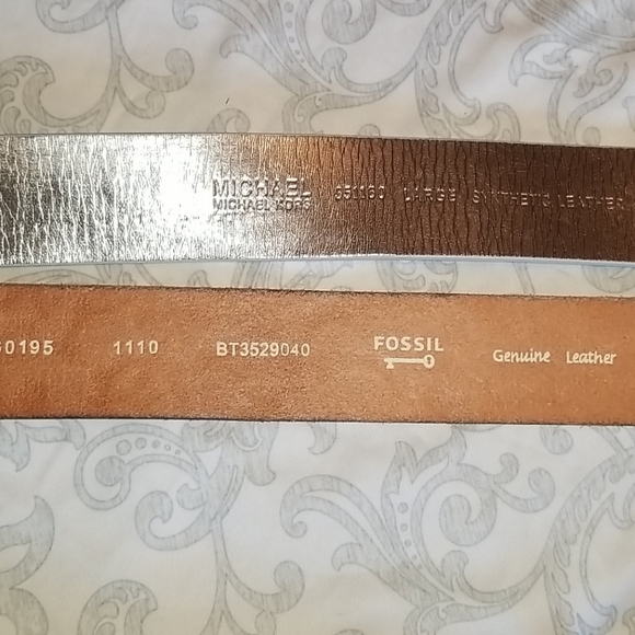 Assorted Belts Michael Kors, Fossil, Guess - Picture 5 of 13